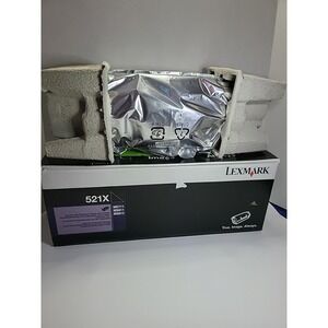 Lexmark 52D1X00 Black Extra High Yield Toner Cartridge New Sealed With Open Box